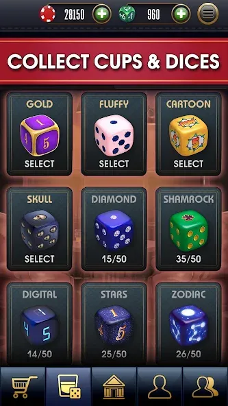 Farkle online 10000 Dice Game [МОД: Меню, Бесконечные монеты и Открытые уровни] Screenshot 2