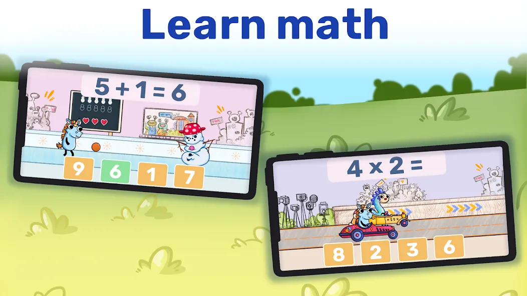 Math&Logic games for kids [МОД: Много денег, Монет и Все открыто] Screenshot 2