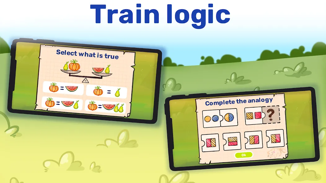 Math&Logic games for kids [МОД: Много денег, Монет и Все открыто] Screenshot 3