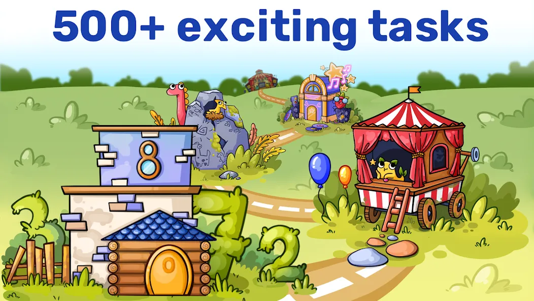Math&Logic games for kids [МОД: Много денег, Монет и Все открыто] Screenshot 5