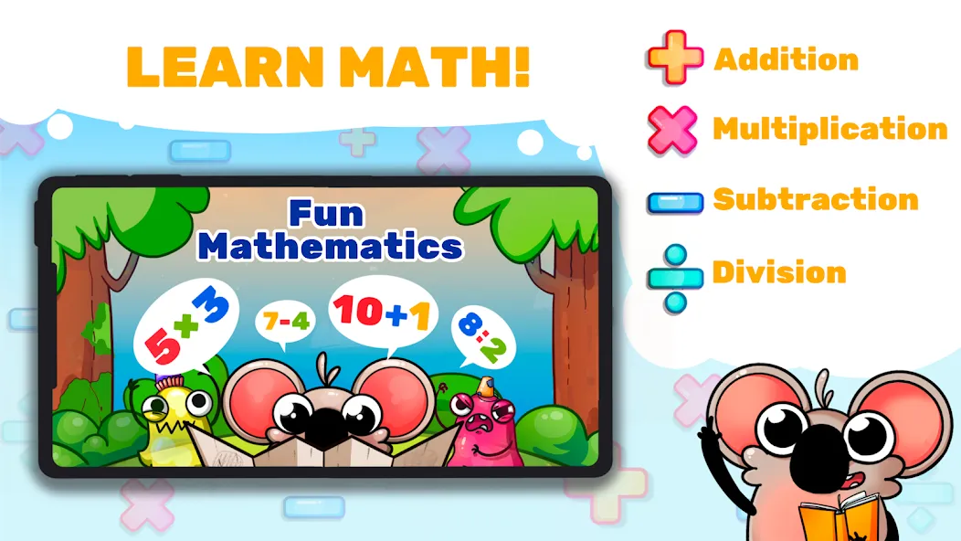 Fun Math Facts: Games for Kids [МОД: Много монет, Открытые уровни и Мега MOD] Screenshot 1