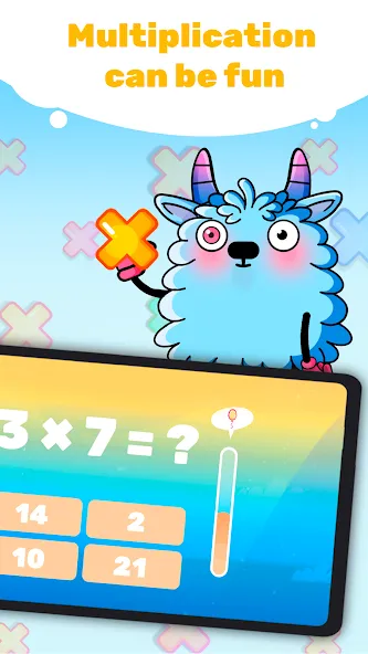 Multiplication Games For Kids. [МОД: Деньги, Монеты и Меню MOD] Screenshot 3
