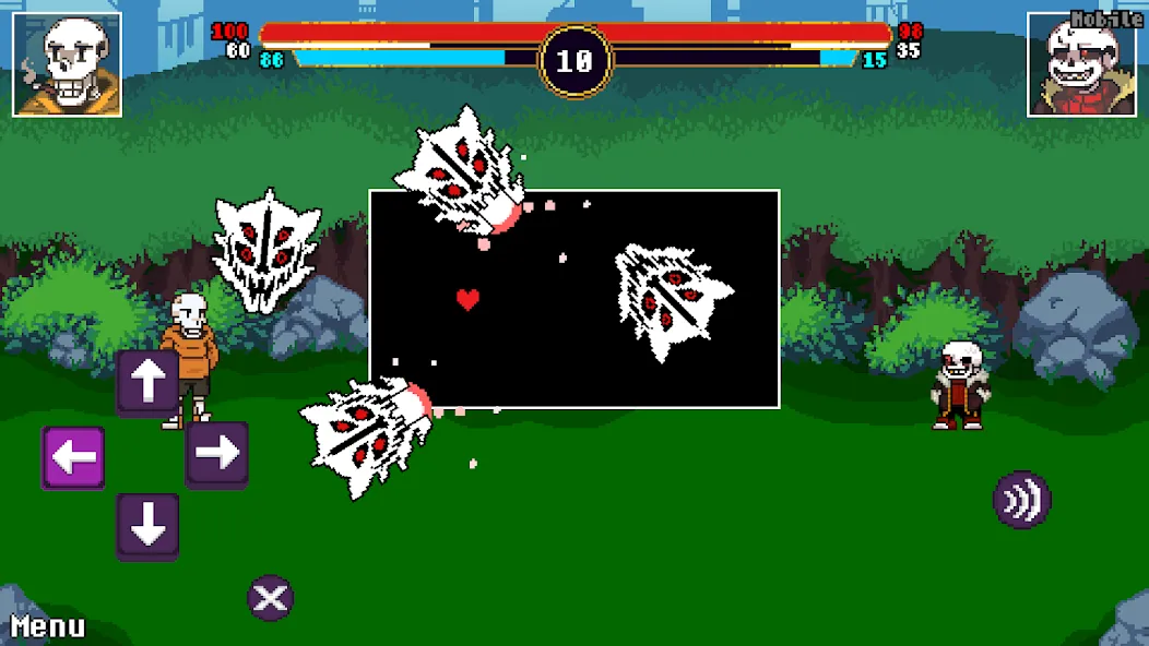 Underverse Battles (Андерверс Баттлз) [МОД: Все открыто, Дополнительные деньги и Меню MOD] Screenshot 4