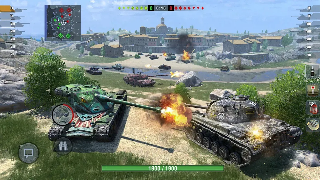 World of Tanks Blitz (Ворлд оф Танкс Блиц ПВП) [МОД: Много денег, Монет и Все открыто] Screenshot 2