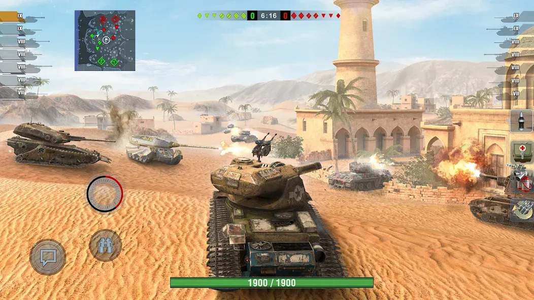 World of Tanks Blitz (Ворлд оф Танкс Блиц ПВП) [МОД: Много денег, Монет и Все открыто] Screenshot 3