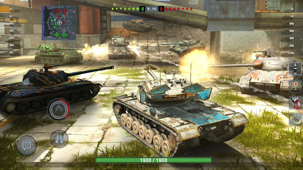 World of Tanks Blitz (Ворлд оф Танкс Блиц ПВП) [МОД: Много денег, Монет и Все открыто] Screenshot 5