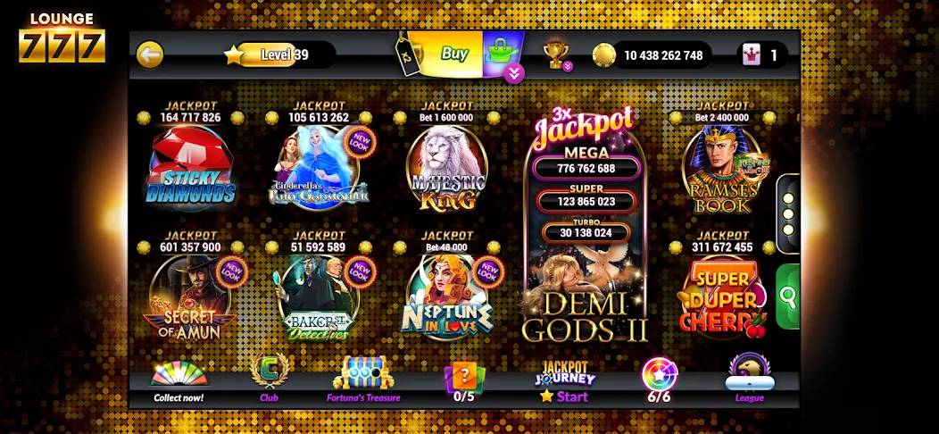 Lounge777 - Online Casino (Лаундж777) [МОД: Бесконечные деньги, Монеты и Мега MOD] Screenshot 1