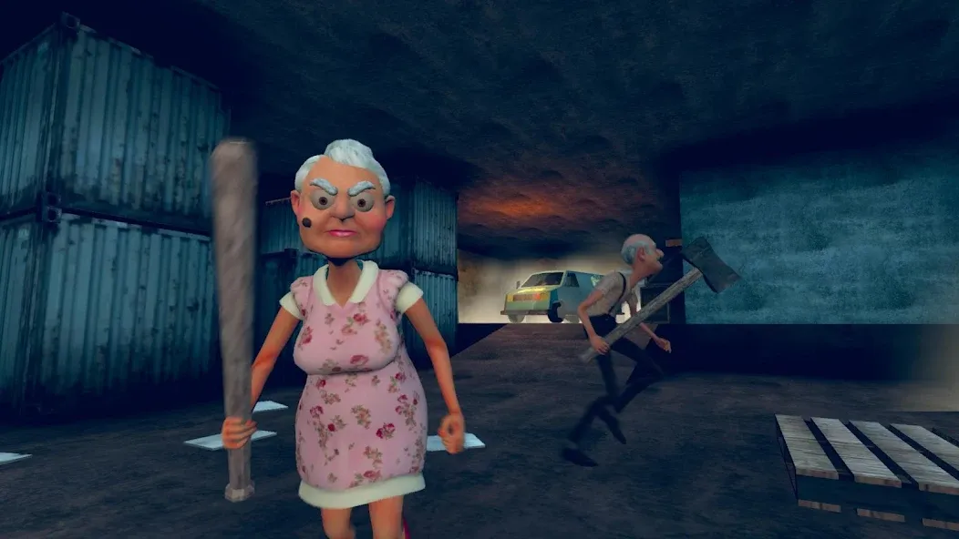Grandpa & Granny 4 Online Game [МОД: Деньги, Монеты и Меню MOD] Screenshot 1