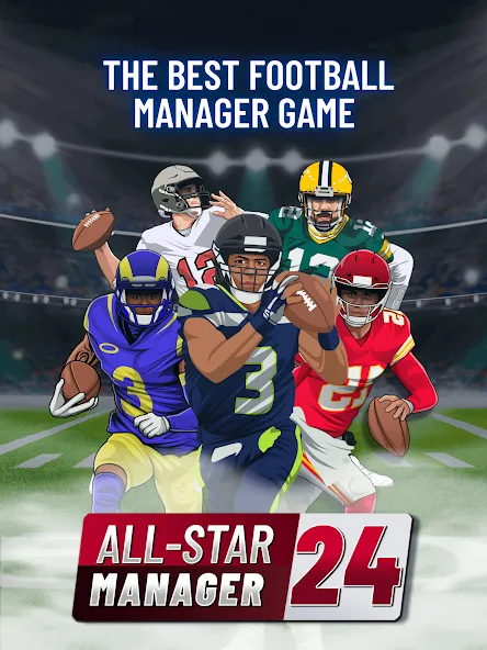 Fantasy Football Bowl Manager (Американ) [МОД: Все открыто, Дополнительные деньги и Меню MOD] Screenshot 5