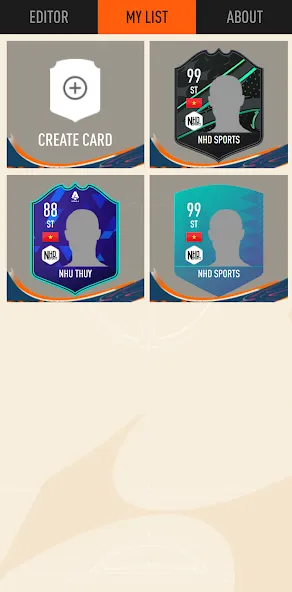 UT Card Creator 23 (Создатель Карточка 23) [МОД: Деньги, Монеты и Меню MOD] Screenshot 3