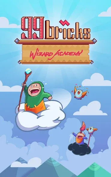 99 Bricks Wizard Academy (Волшебная Академия) [МОД: Бесконечные деньги, Монеты и Мега MOD] Screenshot 1
