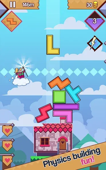 99 Bricks Wizard Academy (Волшебная Академия) [МОД: Бесконечные деньги, Монеты и Мега MOD] Screenshot 2