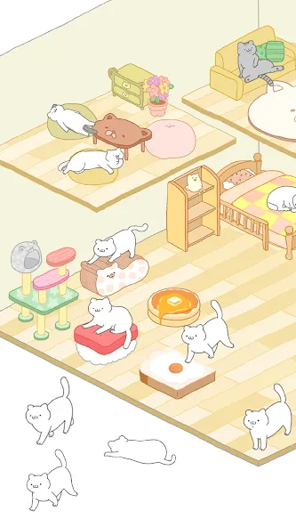 Purrfect Spirits [МОД: Много монет, Открытые уровни и Мега MOD] Screenshot 3