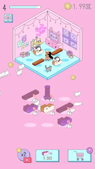 Purrfect Cats (Парфект кэтс) [МОД: Много монет, Открытые уровни и Мега MOD] Screenshot 4