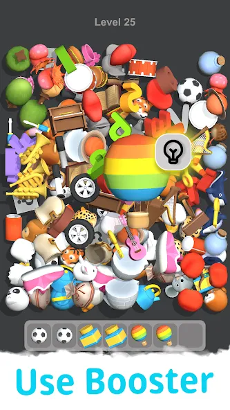 Match Tile 3D - Calm Matching (Матч Тайл 3Д) [МОД: Много монет, Открытые уровни и Мега MOD] Screenshot 2
