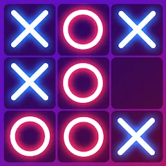 Скачать Tic Tac Toe 2 Player: XO Game (Тик Так Тоу 2 игрока) [МОД: Много денег, Монет и Все открыто] | Взлом Tic Tac Toe 2 Player: XO Game на Андроид