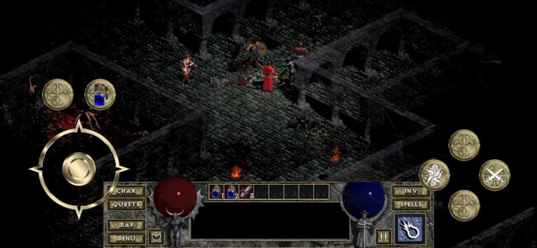 DevilutionX - Diablo 1 port (ДевилутионЭкс) [МОД: Бесконечные деньги, Монеты и Мега MOD] Screenshot 2