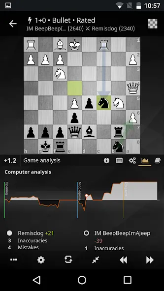 lichess • Free Online Chess [МОД: Меню, Бесконечные монеты и Открытые уровни] Screenshot 3