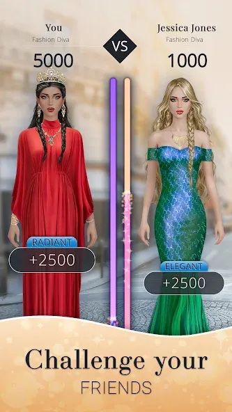 Fashion Nation: Style & Fame (Фэшн Нэйшн) [МОД: Много денег, Монет и Все открыто] Screenshot 3