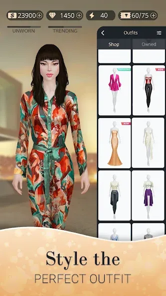 Fashion Nation: Style & Fame (Фэшн Нэйшн) [МОД: Много денег, Монет и Все открыто] Screenshot 4