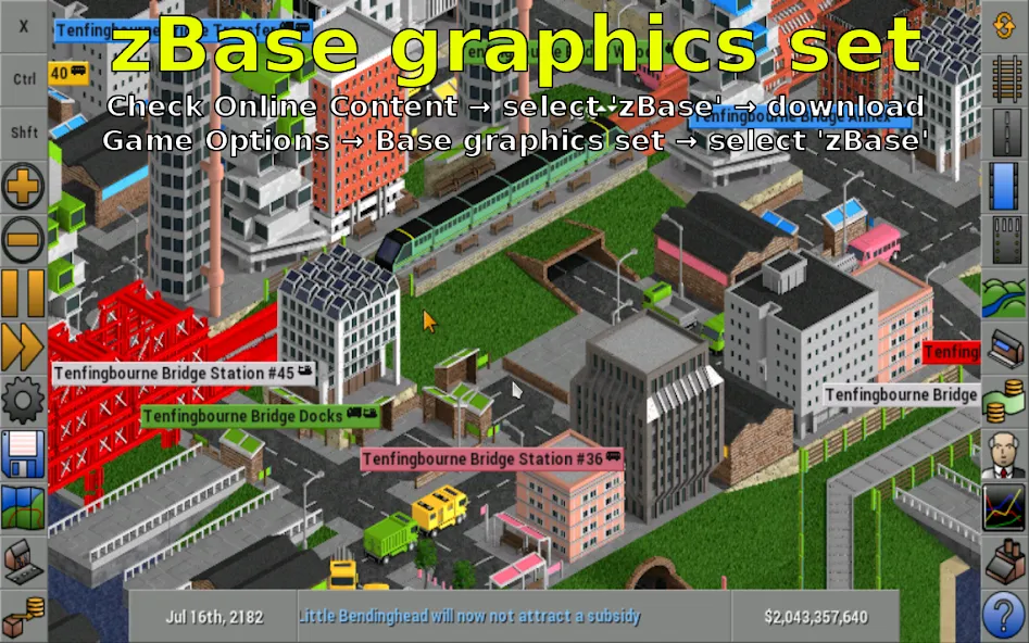 OpenTTD (Открой ТТД) [МОД: Деньги, Монеты и Меню MOD] Screenshot 3
