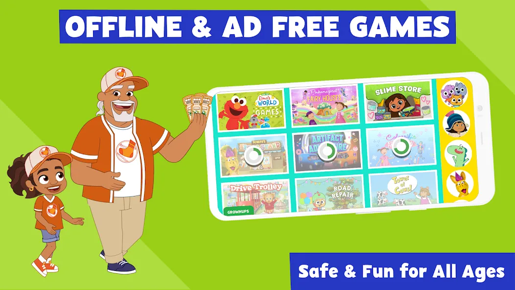PBS KIDS Games (ПиБиЭс КИДС Игры) [МОД: Много денег, Монет и Все открыто] Screenshot 2