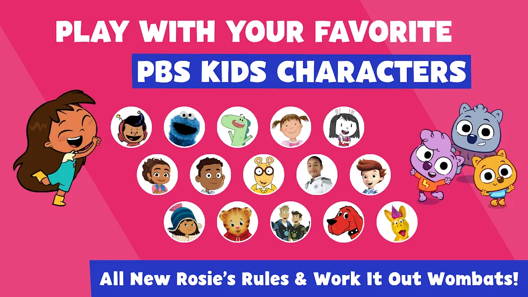 PBS KIDS Games (ПиБиЭс КИДС Игры) [МОД: Много денег, Монет и Все открыто] Screenshot 3