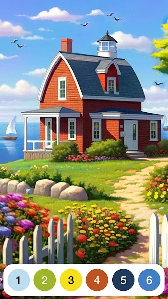 Paint by Number: Coloring Game [МОД: Много денег, Монет и Все открыто] Screenshot 4