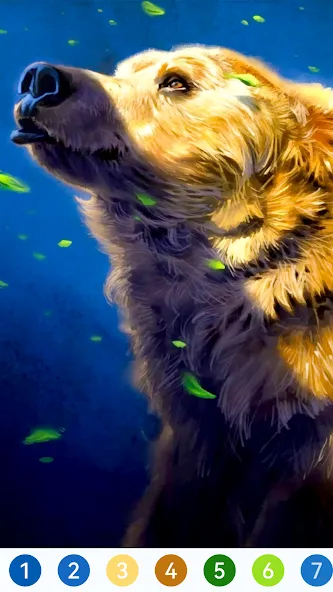 Animal Paint by Number Game (Анимал Пэйнт бай Намбер Гэйм) [МОД: Все открыто, Дополнительные деньги и Меню MOD] Screenshot 5