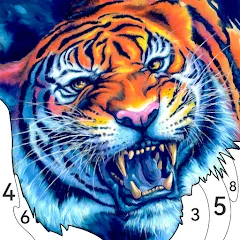 Скачать Animal Paint by Number Game (Анимал Пэйнт бай Намбер Гэйм) [МОД: Все открыто, Дополнительные деньги и Меню MOD] | Взлом Animal Paint by Number Game на Андроид