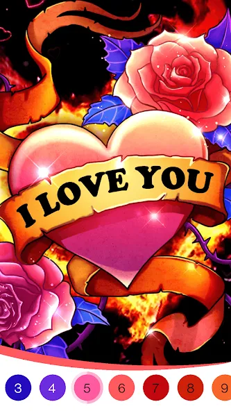 Coloring Book -Paint by Number (Малер Плюс) [МОД: Бесконечные деньги, Монеты и Мега MOD] Screenshot 2