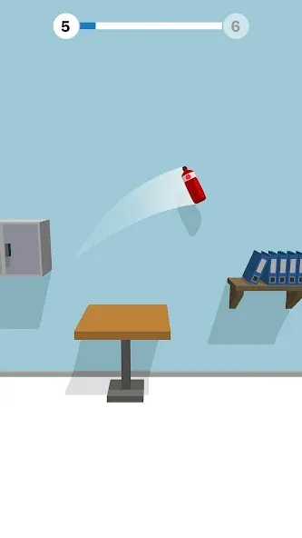 Bottle Flip 3D — Tap & Jump (Ботл Флип 3Д) [МОД: Много монет, Открытые уровни и Мега MOD] Screenshot 1