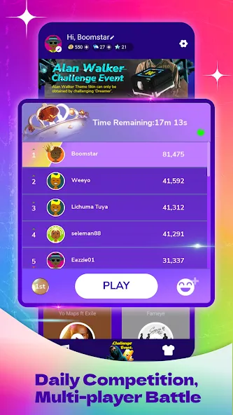 Boomstar - Piano Music Master (Бумстар) [МОД: Бесконечные деньги, Монеты и Мега MOD] Screenshot 5