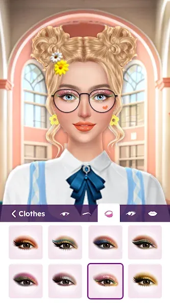 College Dress Up for Girls (Капель Макеовер) [МОД: Много денег, Монет и Все открыто] Screenshot 4