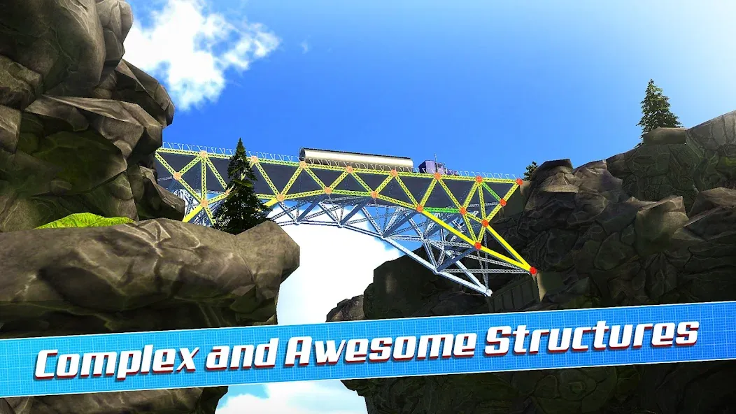 Bridge Construction Simulator (Бридж Конструкшн Симулятор) [МОД: Меню, Бесконечные монеты и Открытые уровни] Screenshot 4