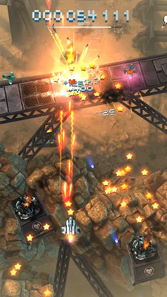 Sky Force Reloaded (Скай Форс Релоадед) [МОД: Меню, Бесконечные монеты и Открытые уровни] Screenshot 3