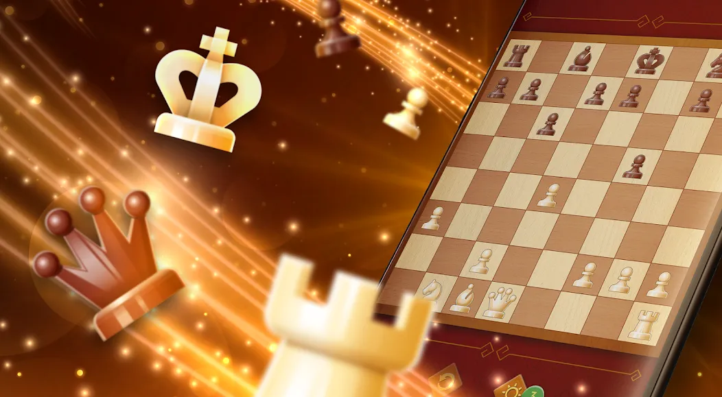 Chess Online — Clash of Kings [MOD: Бесконечные деньги] - Скриншот 1
