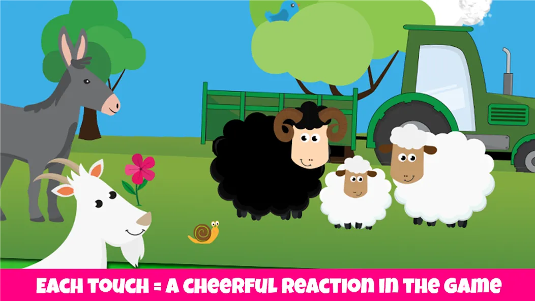Farm animals game for babies [МОД: Много денег, Монет и Все открыто] Screenshot 1