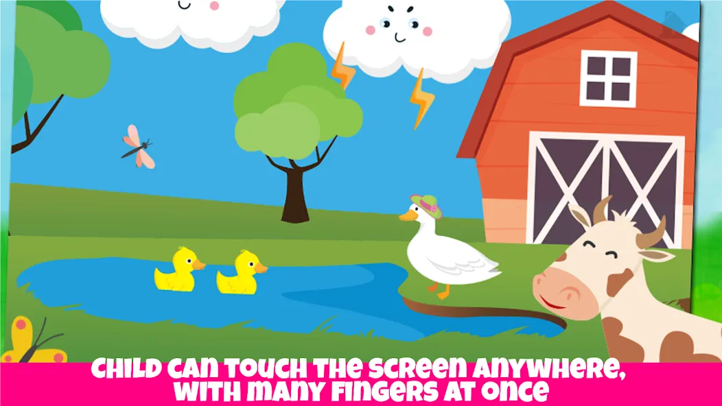 Farm animals game for babies [МОД: Много денег, Монет и Все открыто] Screenshot 2