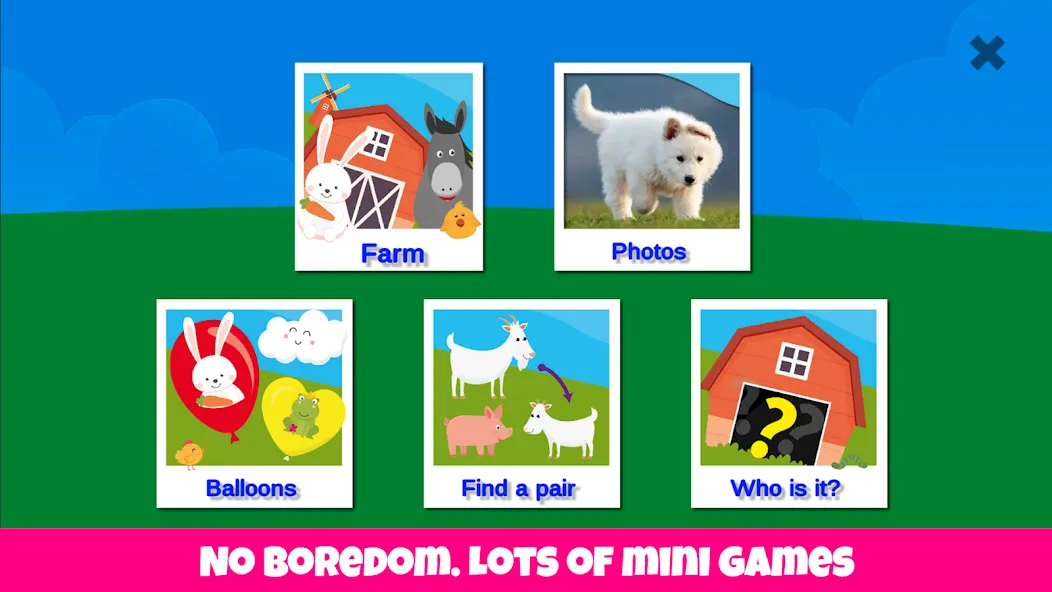 Farm animals game for babies [МОД: Много денег, Монет и Все открыто] Screenshot 3
