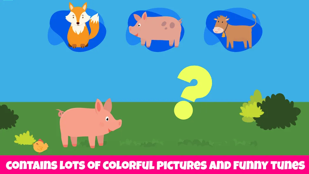 Farm animals game for babies [МОД: Много денег, Монет и Все открыто] Screenshot 4
