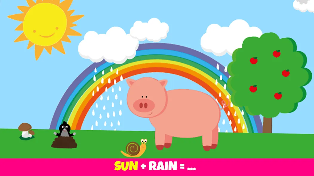 Animals, kids game from 1 year [МОД: Бесконечные деньги, Монеты и Мега MOD] Screenshot 4