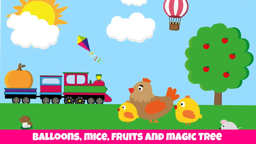 Animals, kids game from 1 year [МОД: Бесконечные деньги, Монеты и Мега MOD] Screenshot 5
