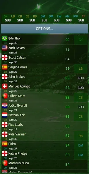True Football 3 (Тру Футбол 3) [МОД: Деньги, Монеты и Меню MOD] Screenshot 3