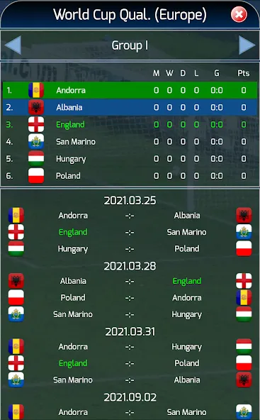 True Football National Manager (Тру Футбол Национальный Менеджер) [МОД: Все открыто, Дополнительные деньги и Меню MOD] Screenshot 3