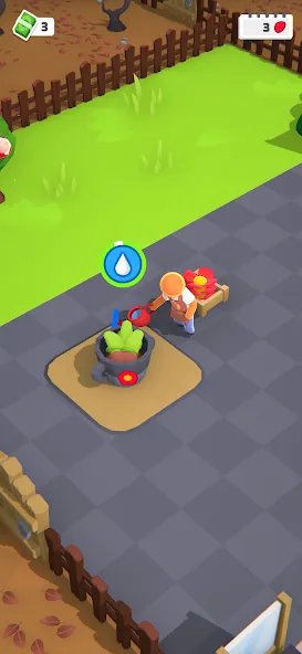 Flower factory tycoon (Флауэр фактори тайкун) [МОД: Много денег, Монет и Все открыто] Screenshot 3