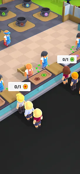Flower factory tycoon (Флауэр фактори тайкун) [МОД: Много денег, Монет и Все открыто] Screenshot 4