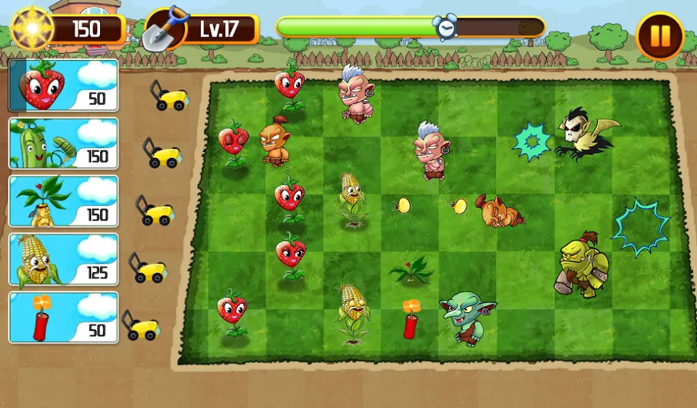Plants vs Goblins 4 (Планты против Гоблинов 4) [МОД: Бесконечные деньги, Монеты и Мега MOD] Screenshot 3