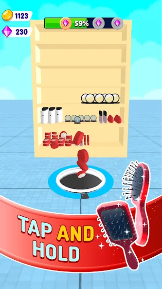 Hole and Fill: Collect Master! (Хол и Филл) [МОД: Много денег, Монет и Все открыто] Screenshot 4