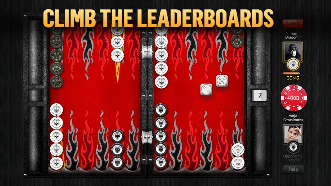 PlayGem Backgammon Play Live [МОД: Меню, Бесконечные монеты и Открытые уровни] Screenshot 4